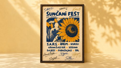 Sunčani poster s potpisima - limitirano izdanje (samo 5 komada)